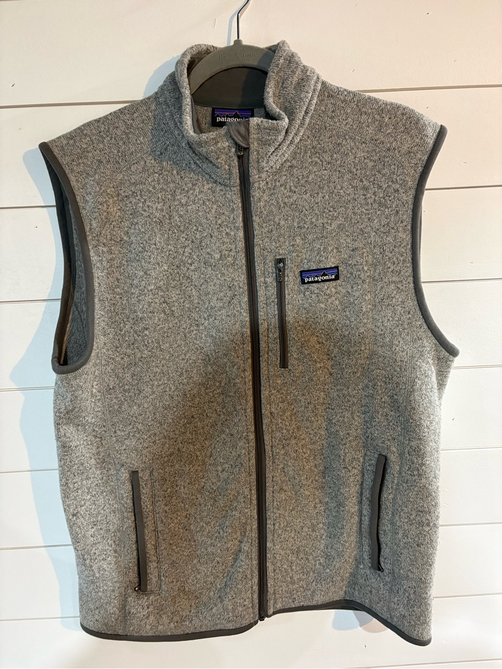 Patagonia Men’s Grey Fleece Vest